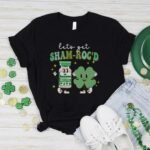 Retro Let's Get ShamROC'd T-Shirt - Image 2